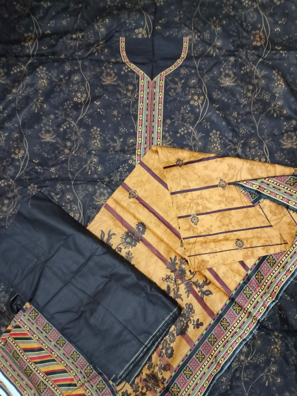 Dynasty Printed Swiss Lawn 3 PIC